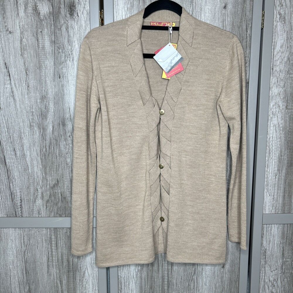 NWT Kuna 100% Alpaca Cardigan